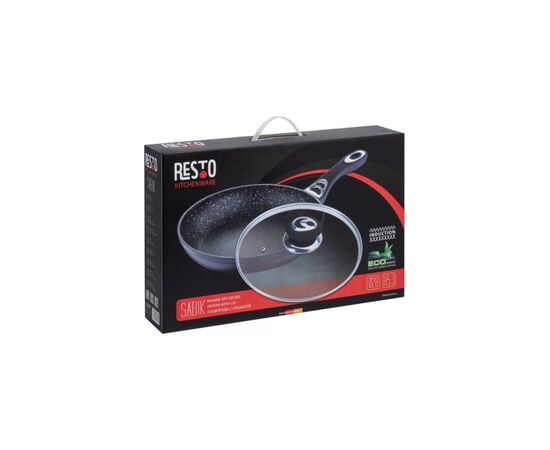 Сковорода Resto Sabik із кришкою 28 см (93154), зображення 8 Сковорода Resto Sabik із кришкою 28 см (93154), зображення 8