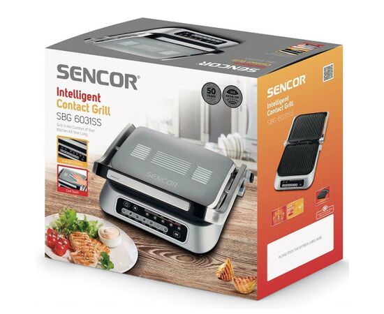 Электрогриль Sencor SBG 6031 SS (SBG6031SS), изображение 9 Электрогриль Sencor SBG 6031 SS (SBG6031SS), изображение 9
