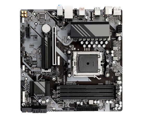 Материнська плата GIGABYTE B650M K, зображення 4 Материнська плата GIGABYTE B650M K, зображення 4