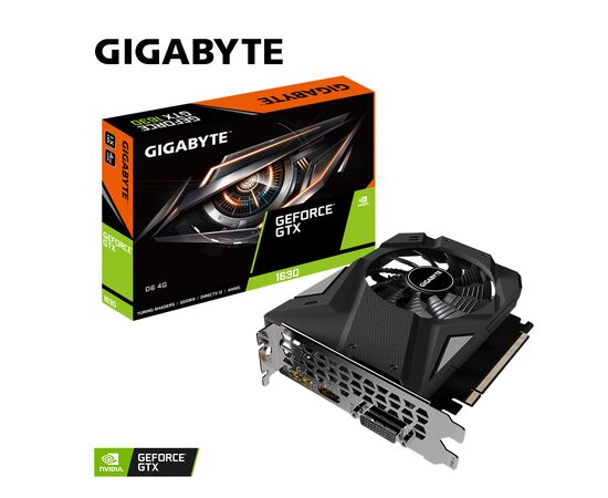 Видеокарта GeForce GTX1630 4096Mb GIGABYTE (GV-N1630D6-4GD), изображение 7 Видеокарта GeForce GTX1630 4096Mb GIGABYTE (GV-N1630D6-4GD), изображение 7