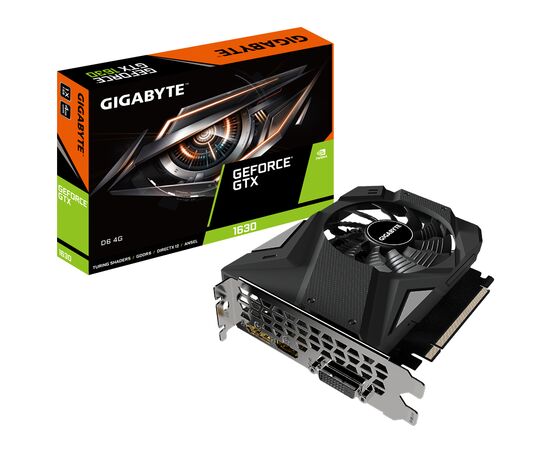 Видеокарта GeForce GTX1630 4096Mb GIGABYTE (GV-N1630D6-4GD)