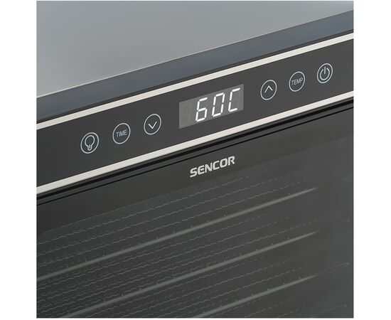 Сушка для овощей и фруктов Sencor SFD7750SS, изображение 4 Сушка для овощей и фруктов Sencor SFD7750SS, изображение 4