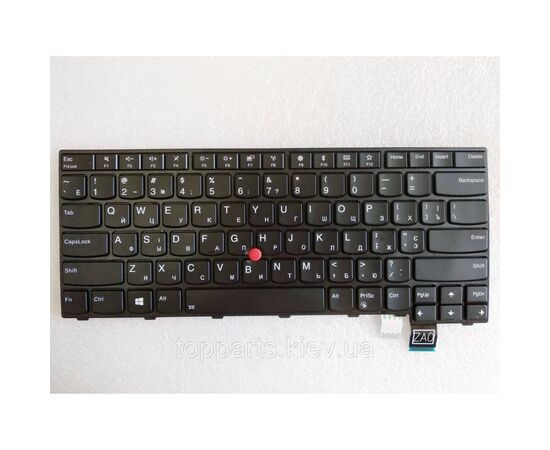 Клавиатура ноутбука Lenovo ThinkPad T460/T460P черн.с черн.рамк/с ТП/с подсв.UA/RU/US (A43476)