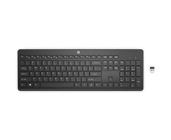 Клавиатура HP 230 Wireless UA Black (3L1E7AA), изображение 7 Клавиатура HP 230 Wireless UA Black (3L1E7AA), изображение 7
