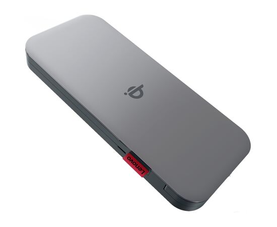 Батарея универсальная Lenovo 10000 mAh Go Wireless Mobile PB, USB-C 27W(max), Qi - 15W(max) (40ALLG1WWW), изображение 3 Батарея универсальная Lenovo 10000 mAh Go Wireless Mobile PB, USB-C 27W(max), Qi - 15W(max) (40ALLG1WWW), изображение 3