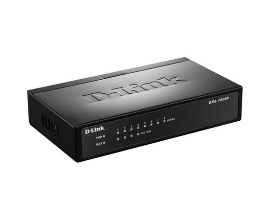 Коммутатор сетевой D-Link DES-1008P