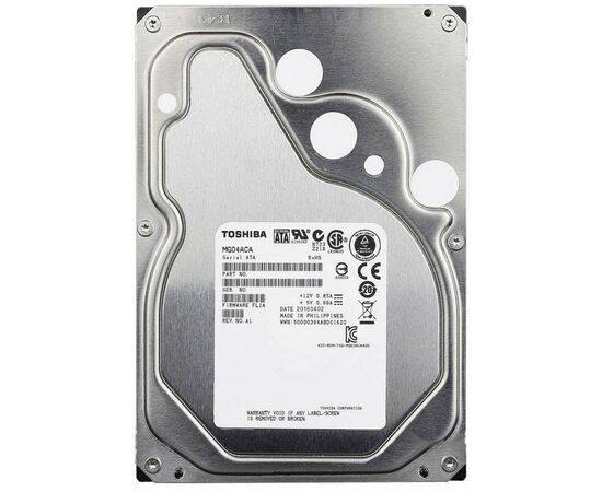 Жесткий диск 3.5" 1TB Toshiba (MG04ACA100N), изображение 3 Жесткий диск 3.5" 1TB Toshiba (MG04ACA100N), изображение 3