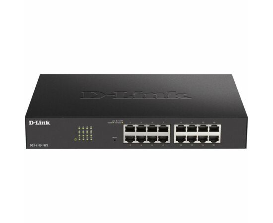 Коммутатор сетевой D-Link DGS-1100-16V2, изображение 2 Коммутатор сетевой D-Link DGS-1100-16V2, изображение 2