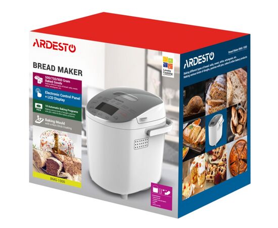 Хлебопечка Ardesto BMG-1000, изображение 5 Хлебопечка Ardesto BMG-1000, изображение 5