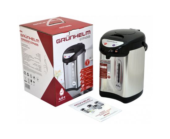 Электрочайник Grunhelm GTP400S, изображение 10 Электрочайник Grunhelm GTP400S, изображение 10
