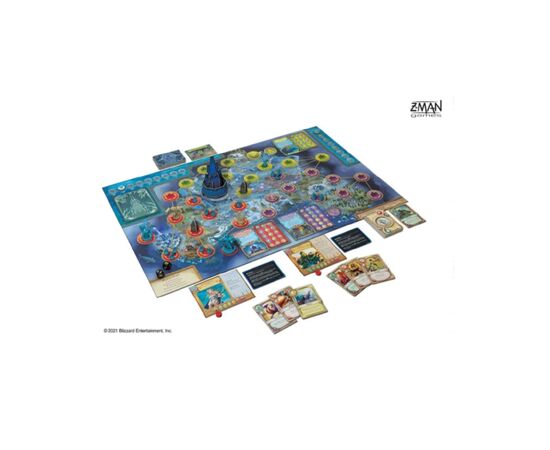 Настольная игра Z-Man Games World of Warcraft: Wrath of the Lich King (Гнев Короля Лича), английский (841333113056), изображение 3 Настольная игра Z-Man Games World of Warcraft: Wrath of the Lich King (Гнев Короля Лича), английский (841333113056), изображение 3