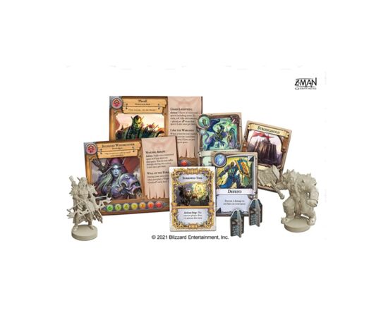 Настольная игра Z-Man Games World of Warcraft: Wrath of the Lich King (Гнев Короля Лича), английский (841333113056), изображение 4 Настольная игра Z-Man Games World of Warcraft: Wrath of the Lich King (Гнев Короля Лича), английский (841333113056), изображение 4