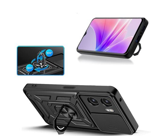 Чехол для моб. телефона BeCover Military Oppo A57s Black (708196), изображение 3 Чехол для моб. телефона BeCover Military Oppo A57s Black (708196), изображение 3