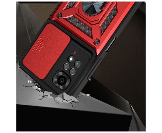 Чохол до моб. телефона BeCover Military Xiaomi Redmi Note 11 4G/10 2021/10 2022 Red (708230), зображення 2