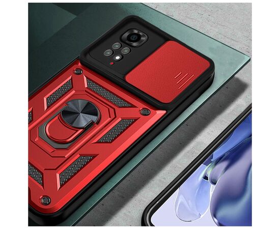 Чохол до моб. телефона BeCover Military Xiaomi Redmi Note 11 4G/10 2021/10 2022 Red (708230), зображення 3