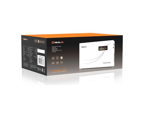 Стабилизатор REAL-EL STAB WM-5000 (EL122400014), изображение 10 Стабилизатор REAL-EL STAB WM-5000 (EL122400014), изображение 10