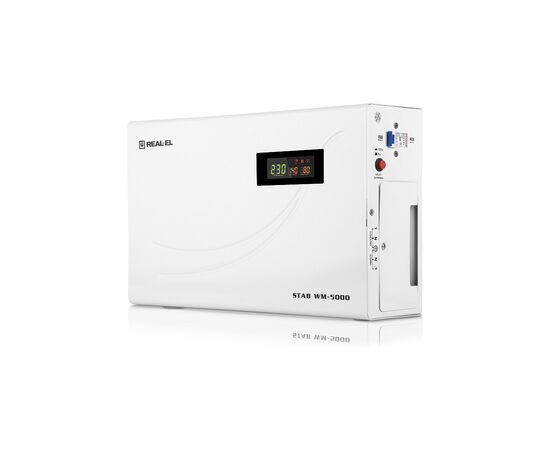 Стабилизатор REAL-EL STAB WM-5000 (EL122400014), изображение 3 Стабилизатор REAL-EL STAB WM-5000 (EL122400014), изображение 3