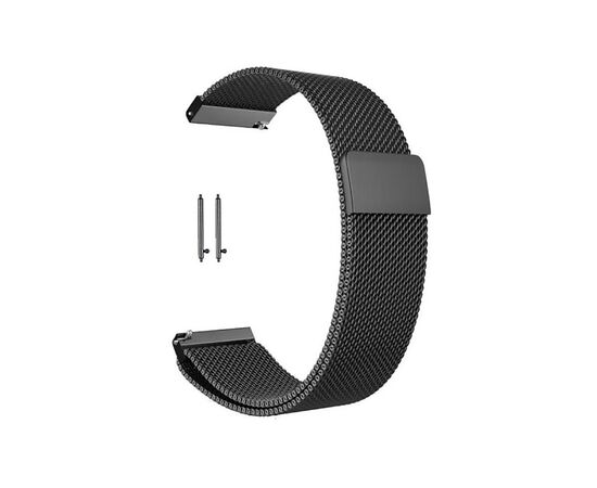Ремешок для смарт-часов BeCover Milanese Style для Samsung Galaxy (20mm)/Watch 5/ Watch 4.../Gear S2 Classic/Gear Sport Gray (707673), изображение 4 Ремешок для смарт-часов BeCover Milanese Style для Samsung Galaxy (20mm)/Watch 5/ Watch 4.../Gear S2 Classic/Gear Sport Gray (707673), изображение 4
