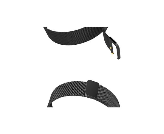 Ремешок для смарт-часов BeCover Milanese Style для Samsung Galaxy (20mm)/Watch 5/ Watch 4.../Gear S2 Classic/Gear Sport Gray (707673), изображение 5 Ремешок для смарт-часов BeCover Milanese Style для Samsung Galaxy (20mm)/Watch 5/ Watch 4.../Gear S2 Classic/Gear Sport Gray (707673), изображение 5