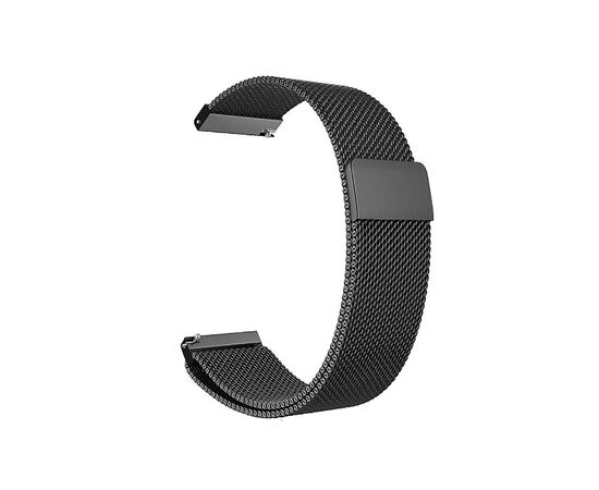 Ремінець до смарт-годинника BeCover Milanese Style для Samsung Galaxy (20mm)/Watch 5/ Watch 4.../Gear S2 Classic/Gear Sport Gray (707673)