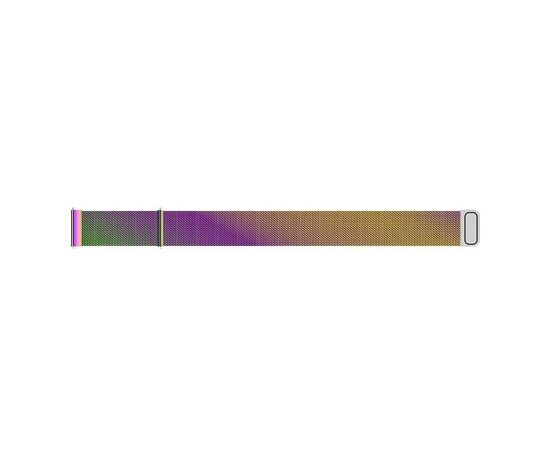 Ремінець до смарт-годинника BeCover Milanese Style для Samsung Galaxy (20mm)/Watch 5/ Watch 4.../Gear S2 Classic/Gear Sport Rainbow (707678), зображення 2 Ремінець до смарт-годинника BeCover Milanese Style для Samsung Galaxy (20mm)/Watch 5/ Watch 4.../Gear S2 Classic/Gear Sport Rainbow (707678), зображення 2