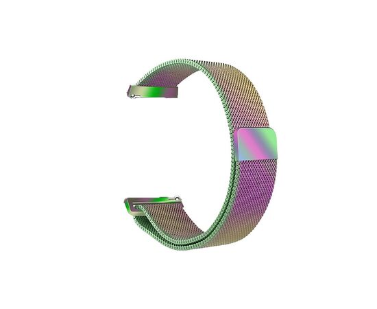 Ремінець до смарт-годинника BeCover Milanese Style для Samsung Galaxy (20mm)/Watch 5/ Watch 4.../Gear S2 Classic/Gear Sport Rainbow (707678)
