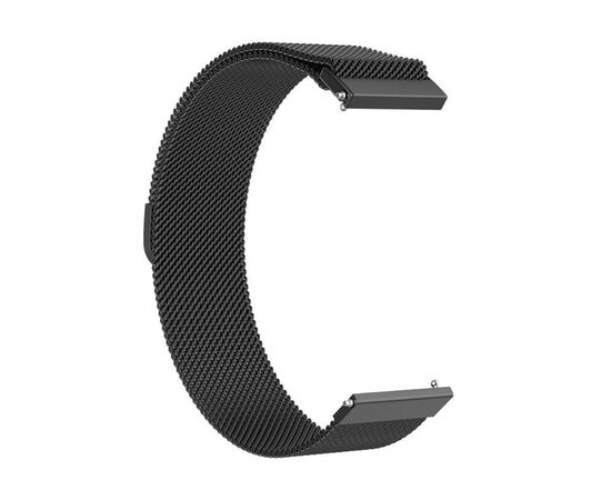 Ремінець до смарт-годинника BeCover Milanese Style для Samsung Galaxy (20mm)/Watch 5/ Watch 4.../Gear S2 Classic/Gear Sport Black (707671), зображення 2 Ремінець до смарт-годинника BeCover Milanese Style для Samsung Galaxy (20mm)/Watch 5/ Watch 4.../Gear S2 Classic/Gear Sport Black (707671), зображення 2