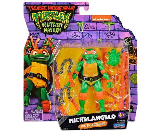 Фигурка TMNT серии Черепашки-Ниндзя Мovie III – Микеланджело (83283), изображение 5 Фигурка TMNT серии Черепашки-Ниндзя Мovie III – Микеланджело (83283), изображение 5