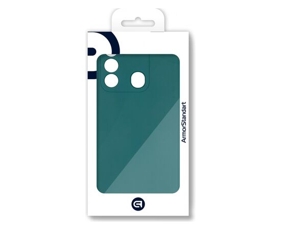 Чохол до мобільного телефона Armorstandart Matte Slim Fit TECNO Spark Go 2022 (KG5) Camera cover Dark Green (ARM69068), зображення 2 Чохол до мобільного телефона Armorstandart Matte Slim Fit TECNO Spark Go 2022 (KG5) Camera cover Dark Green (ARM69068), зображення 2