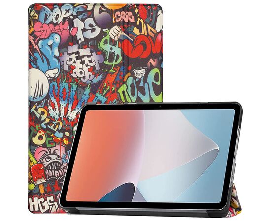 Чехол для планшета BeCover Smart Case Oppo Pad Air 2022 10.36" Graffiti (709516), изображение 2 Чехол для планшета BeCover Smart Case Oppo Pad Air 2022 10.36" Graffiti (709516), изображение 2