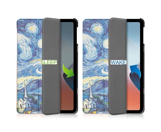 Чехол для планшета BeCover Smart Case Oppo Pad Air 2022 10.36" Night (709519), изображение 4 Чехол для планшета BeCover Smart Case Oppo Pad Air 2022 10.36" Night (709519), изображение 4