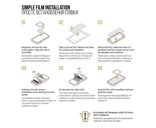 Плівка захисна Armorstandart Anti-spy Samsung A52 (A525) (ARM69752), зображення 6 Плівка захисна Armorstandart Anti-spy Samsung A52 (A525) (ARM69752), зображення 6