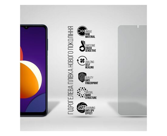 Плівка захисна Armorstandart Anti-spy Samsung M12 (M127) (ARM69755), зображення 2 Плівка захисна Armorstandart Anti-spy Samsung M12 (M127) (ARM69755), зображення 2