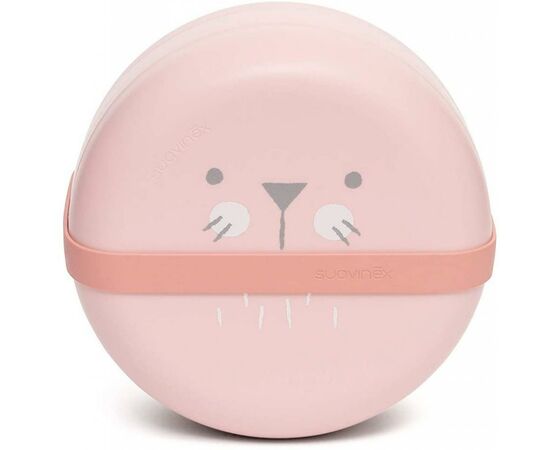 Набір дитячого посуду Suavinex Hygge Затишні історії 2 тарілки рожеві (306749), зображення 3