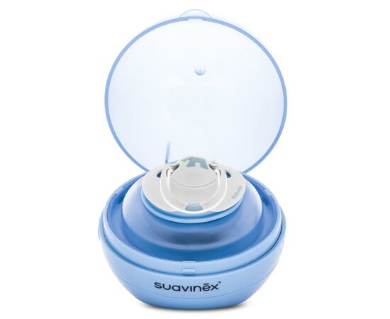 Стерилизатор Suavinex портативный для пустышек синий (400817), изображение 2 Стерилизатор Suavinex портативный для пустышек синий (400817), изображение 2