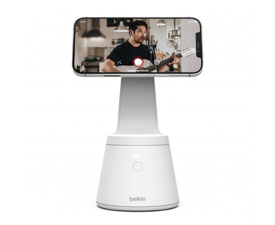 Набор блогера Belkin Magnetic Phone Mount with Face Tracking (MMA001BTWH), изображение 2 Набор блогера Belkin Magnetic Phone Mount with Face Tracking (MMA001BTWH), изображение 2