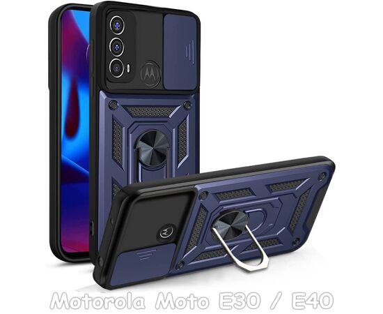 Чохол до моб. телефона BeCover Military Motorola Moto E30 / E40 Blue (708183)