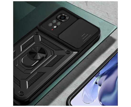 Чехол для моб. телефона BeCover Military Xiaomi Redmi Note 11 4G/10 2021/10 2022 Black (708227), изображение 3 Чехол для моб. телефона BeCover Military Xiaomi Redmi Note 11 4G/10 2021/10 2022 Black (708227), изображение 3