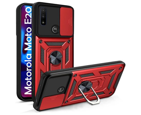 Чохол до моб. телефона BeCover Military Motorola Moto E20 Red (708835)