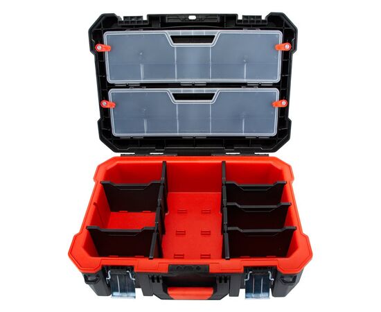 Ящик для инструментов Ultra кейс Profi 525x389x190мм (7402372), изображение 4 Ящик для инструментов Ultra кейс Profi 525x389x190мм (7402372), изображение 4