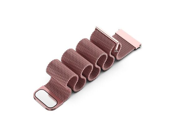 Ремешок для смарт-часов BeCover Milanese Style для Samsung Galaxy (20mm)/Watch 5/ Watch 4.../Gear S2 Classic/Gear Sport Red Wine (707677), изображение 2 Ремешок для смарт-часов BeCover Milanese Style для Samsung Galaxy (20mm)/Watch 5/ Watch 4.../Gear S2 Classic/Gear Sport Red Wine (707677), изображение 2