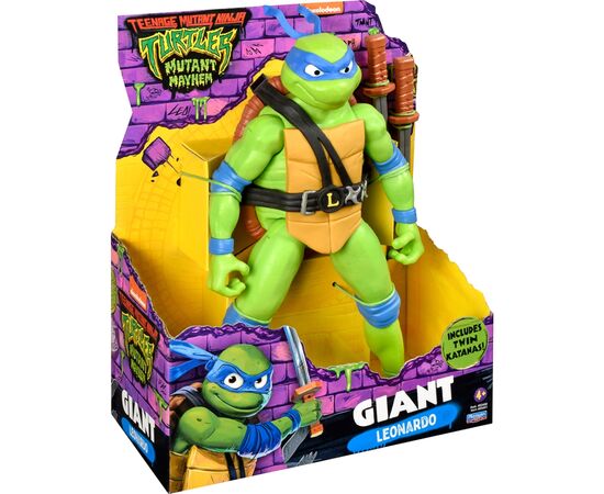 Фигурка TMNT серии Черепашки-Ниндзя Мovie III – Леонардо Гигант (83401), изображение 6 Фигурка TMNT серии Черепашки-Ниндзя Мovie III – Леонардо Гигант (83401), изображение 6