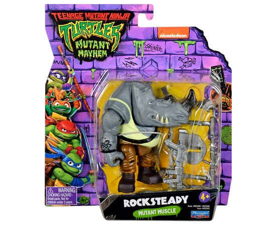 Фигурка TMNT серии Черепашки-Ниндзя Мovie III – Рокстеди (83293), изображение 5 Фигурка TMNT серии Черепашки-Ниндзя Мovie III – Рокстеди (83293), изображение 5