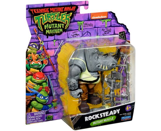 Фигурка TMNT серии Черепашки-Ниндзя Мovie III – Рокстеди (83293), изображение 6 Фигурка TMNT серии Черепашки-Ниндзя Мovie III – Рокстеди (83293), изображение 6