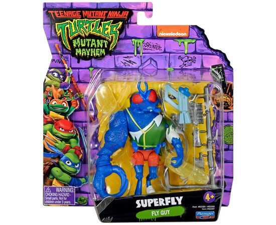 Фигурка TMNT серии Черепашки-Ниндзя Мovie III – Суперфлай (83287), изображение 5 Фигурка TMNT серии Черепашки-Ниндзя Мovie III – Суперфлай (83287), изображение 5
