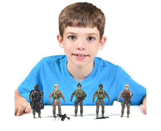 Фигурка Elite Force набор солдат - Морские котики (101837), изображение 5 Фигурка Elite Force набор солдат - Морские котики (101837), изображение 5
