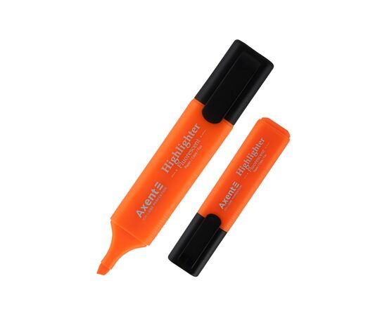 Маркер Axent Highlighter 1-5 мм клиноподібний помаранчевий (2531-12-A)