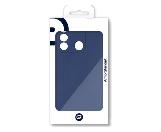 Чохол до мобільного телефона Armorstandart Matte Slim Fit TECNO Spark Go 2022 (KG5) Camera cover Blue (ARM69067), зображення 2 Чохол до мобільного телефона Armorstandart Matte Slim Fit TECNO Spark Go 2022 (KG5) Camera cover Blue (ARM69067), зображення 2
