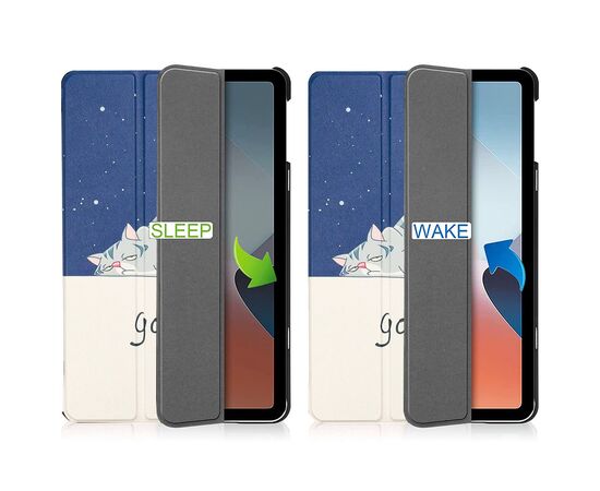 Чехол для планшета BeCover Smart Case Oppo Pad Air 2022 10.36" Good Night (709518), изображение 4 Чехол для планшета BeCover Smart Case Oppo Pad Air 2022 10.36" Good Night (709518), изображение 4