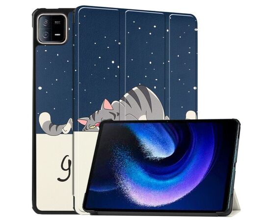 Чехол для планшета BeCover Smart Case Xiaomi Mi Pad 6 / 6 Pro 11" Good Night (709498), изображение 3 Чехол для планшета BeCover Smart Case Xiaomi Mi Pad 6 / 6 Pro 11" Good Night (709498), изображение 3